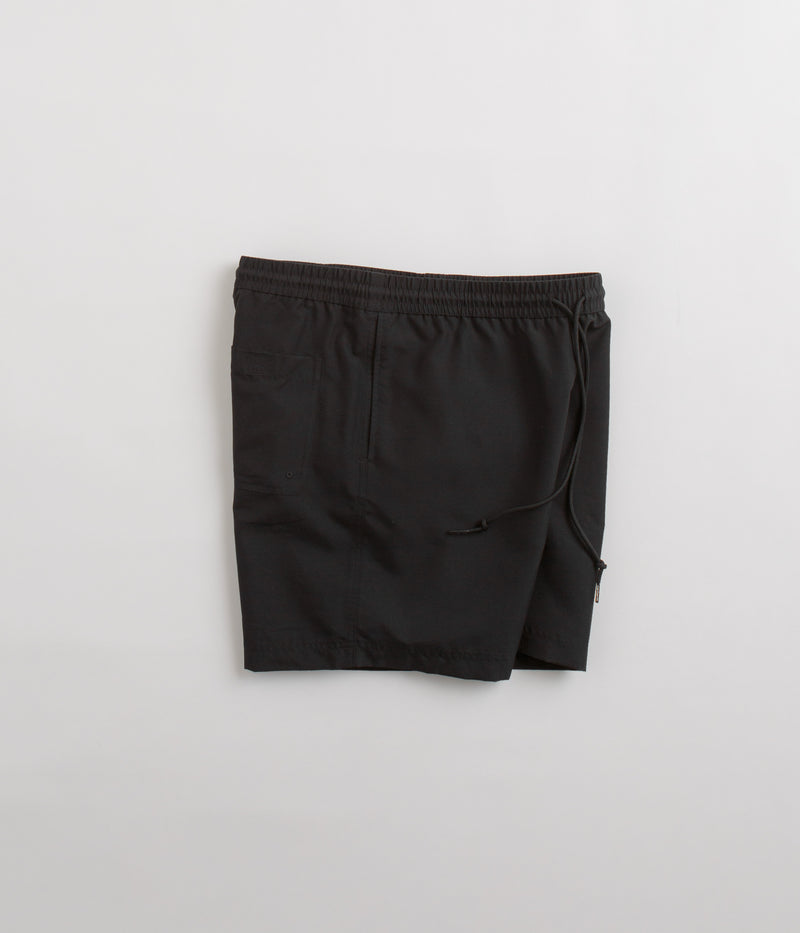 Carhartt Chase Swim Trunks in Black and Gold
