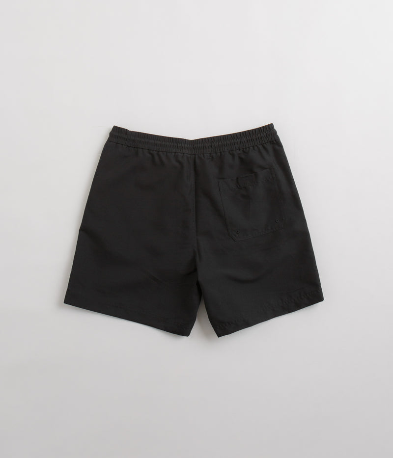 Carhartt Chase Swim Trunks in Black and Gold