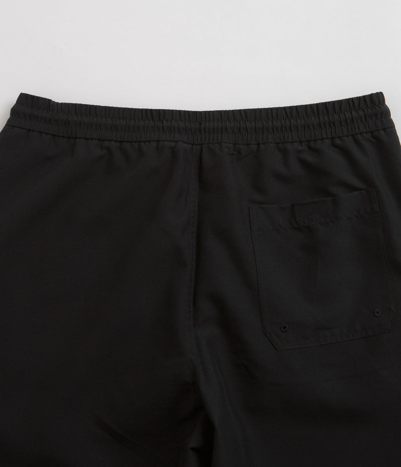 Carhartt Chase Swim Trunks in Black and Gold