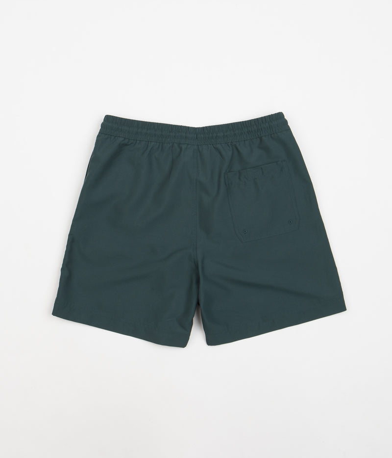 Carhartt Chase Swim Trunks in Botanic and Gold