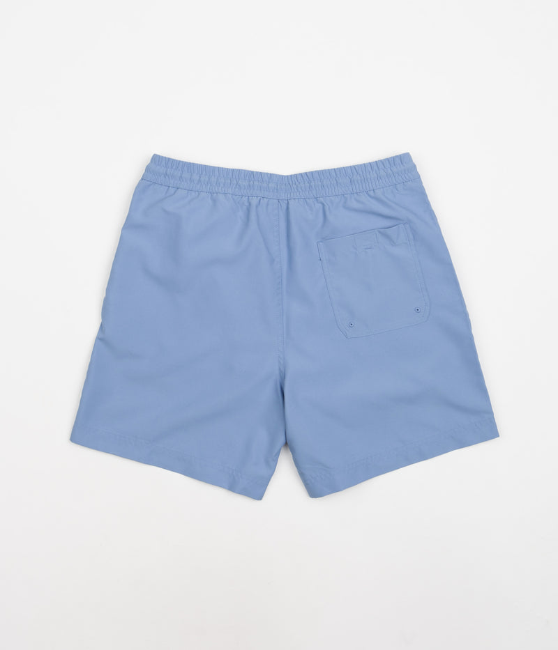 Carhartt Chase Swim Trunks in Piscine and Gold