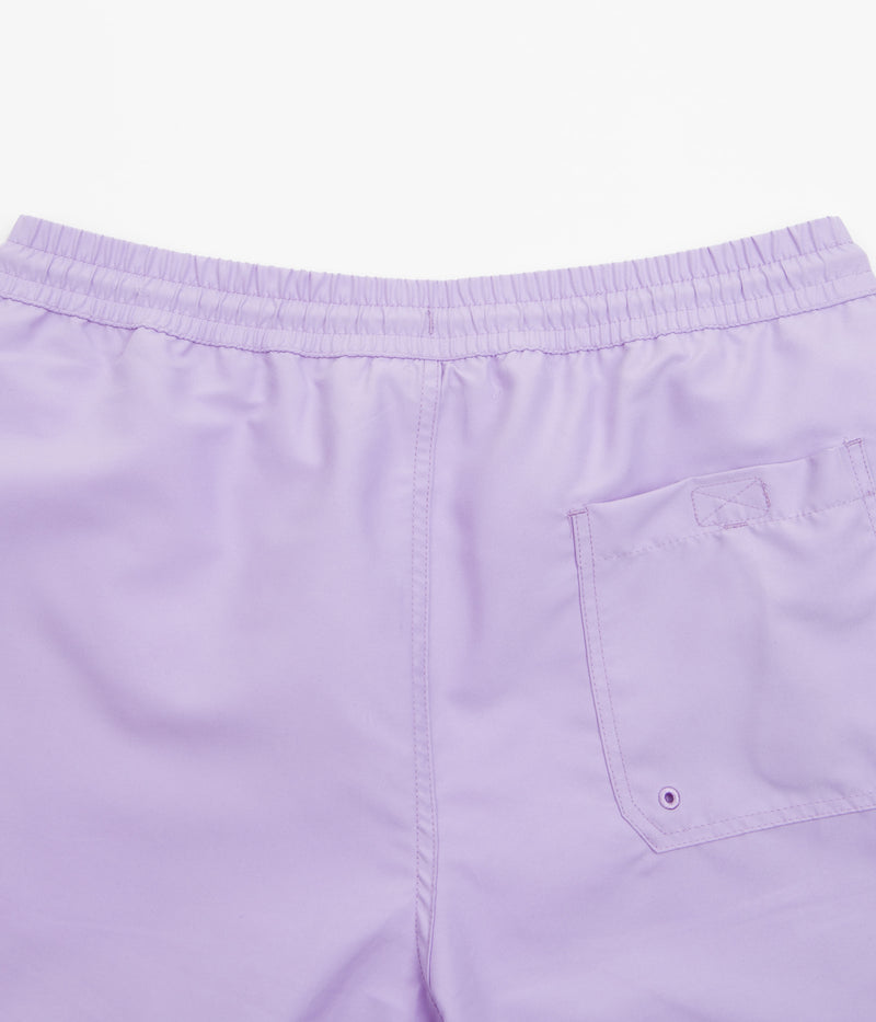 Carhartt Chase Swim Trunks in Soft Lavender and Gold