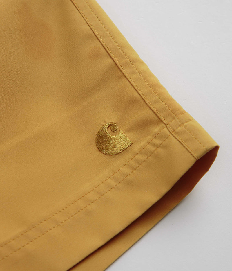 Carhartt Chase Swim Trunks in Sunray and Gold