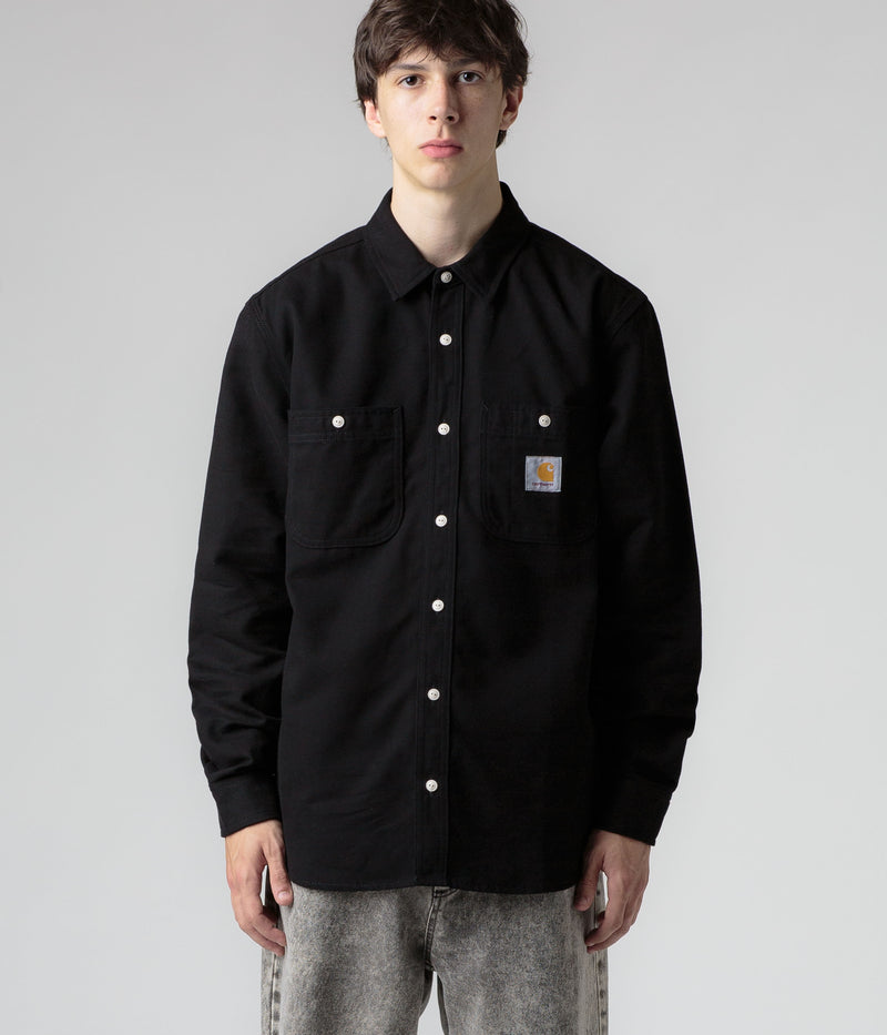 Carhartt Clink Shirt in Black