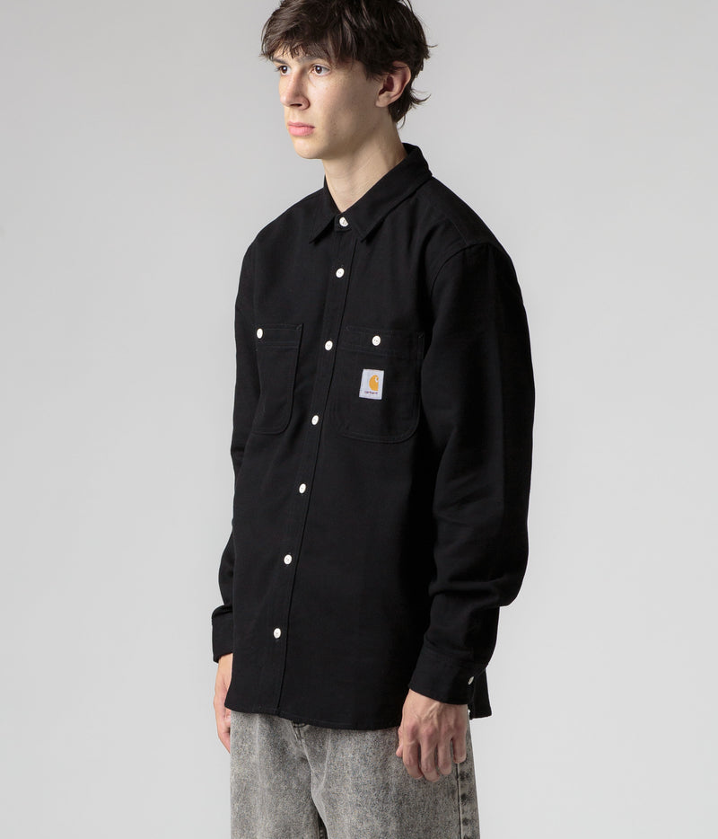 Carhartt Clink Shirt in Black