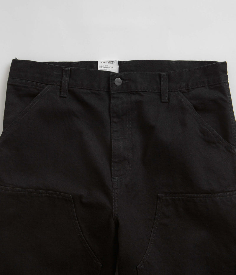 Carhartt Denim Double Knee Pants in Black Rinsed