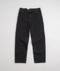 Carhartt Denim Single Knee Pants in Black Stone Washed