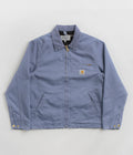 Carhartt Detroit Jacket in Bay Blue and Bay Blue / Aged Canvas