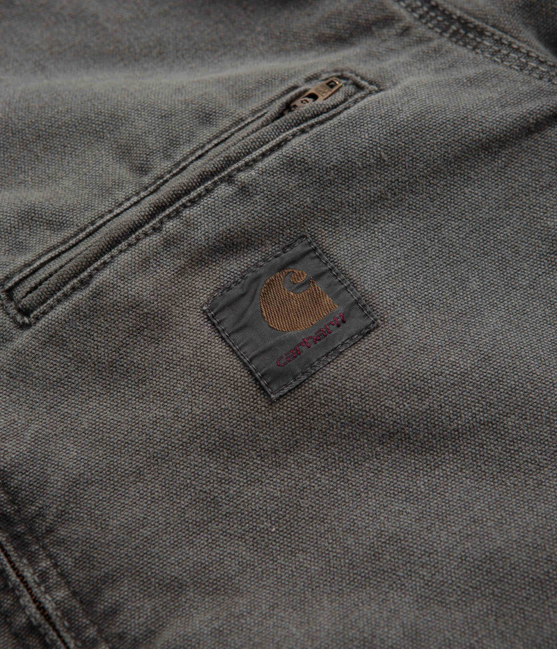 Carhartt Detroit Jacket in Faded Black and Black
