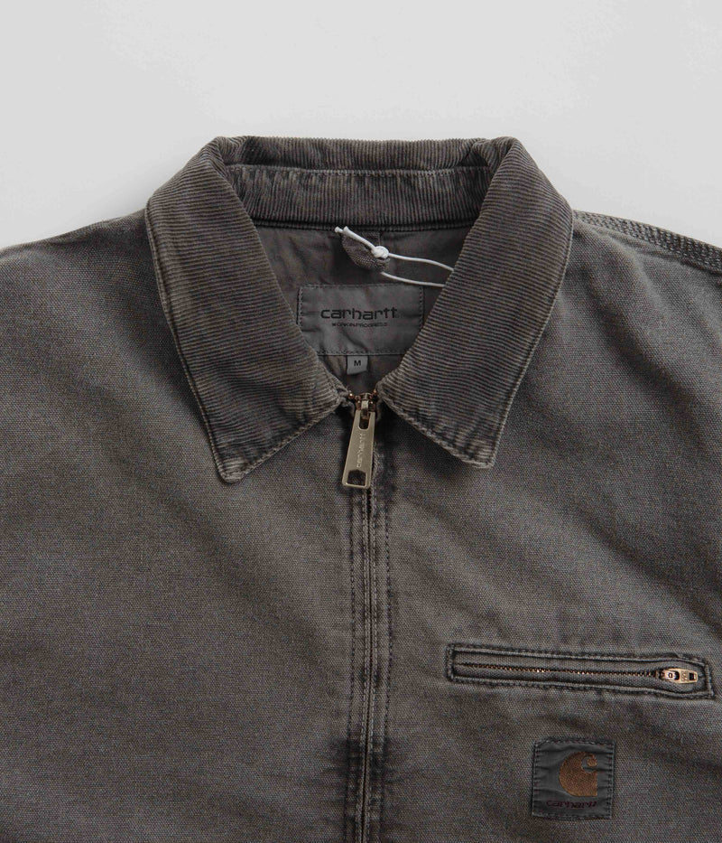 Carhartt Detroit Jacket in Faded Black and Black