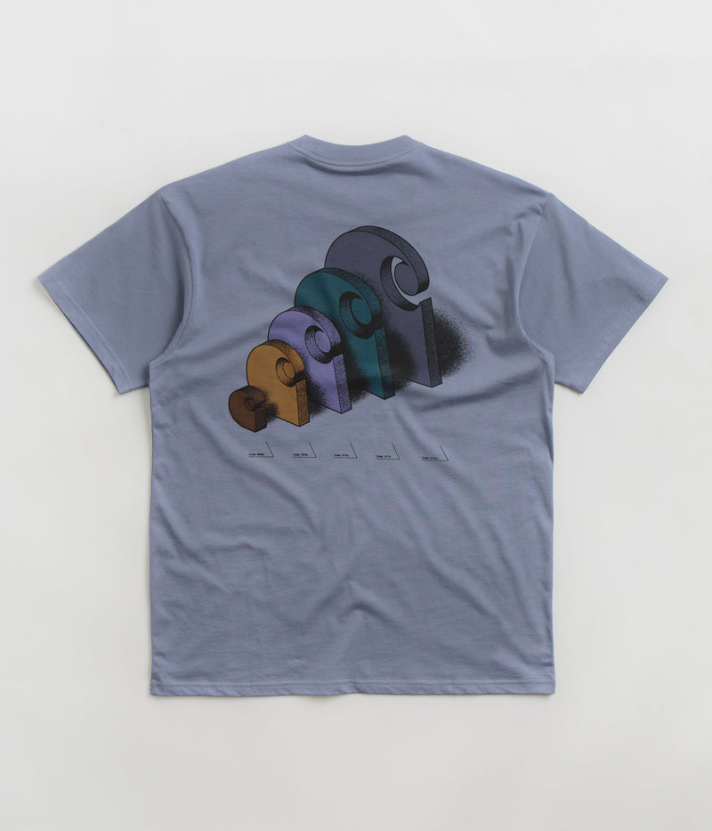 Carhartt Diagram C T-Shirt in Bay Blue