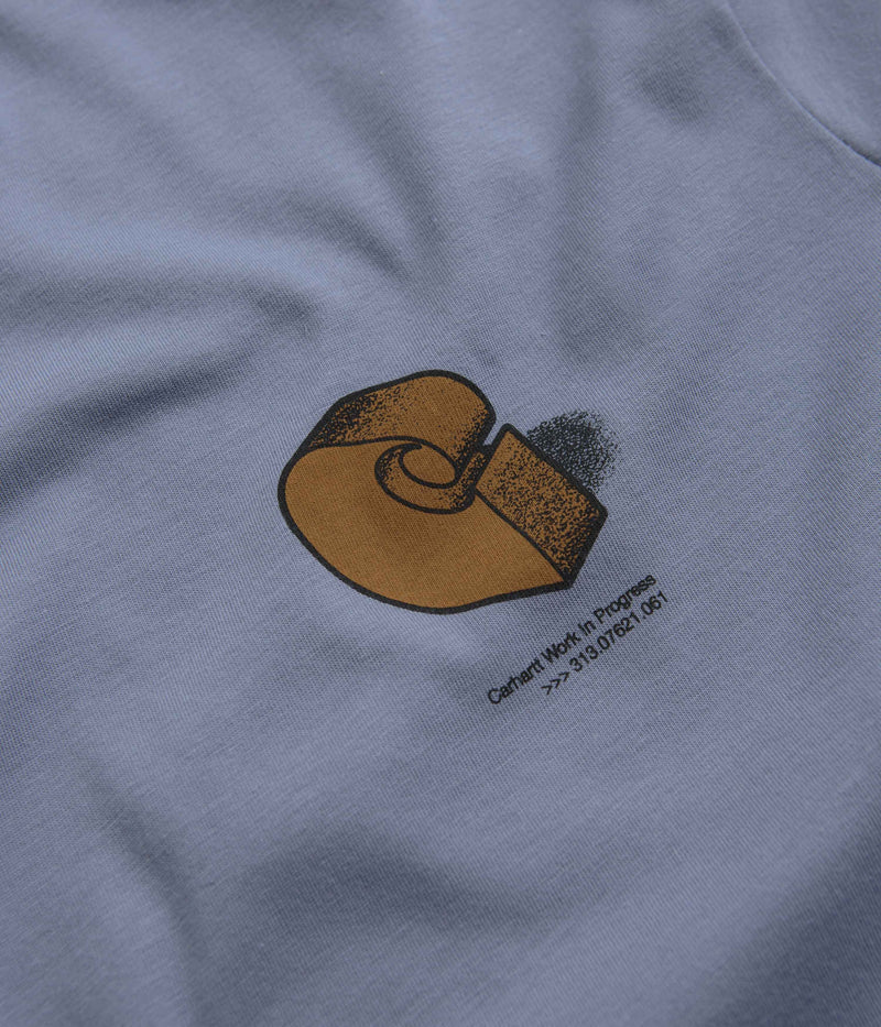 Carhartt Diagram C T-Shirt in Bay Blue