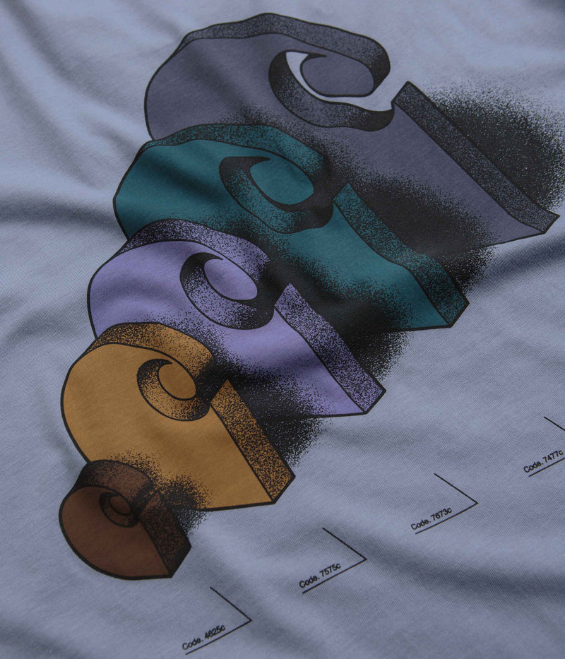 Carhartt Diagram C T-Shirt in Bay Blue