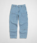 Carhartt Double Knee Denim Pants in Blue