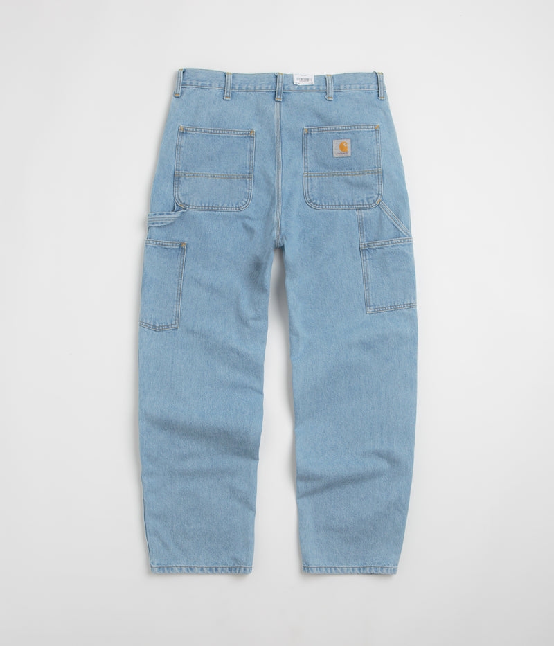Carhartt Double Knee Denim Pants in Blue