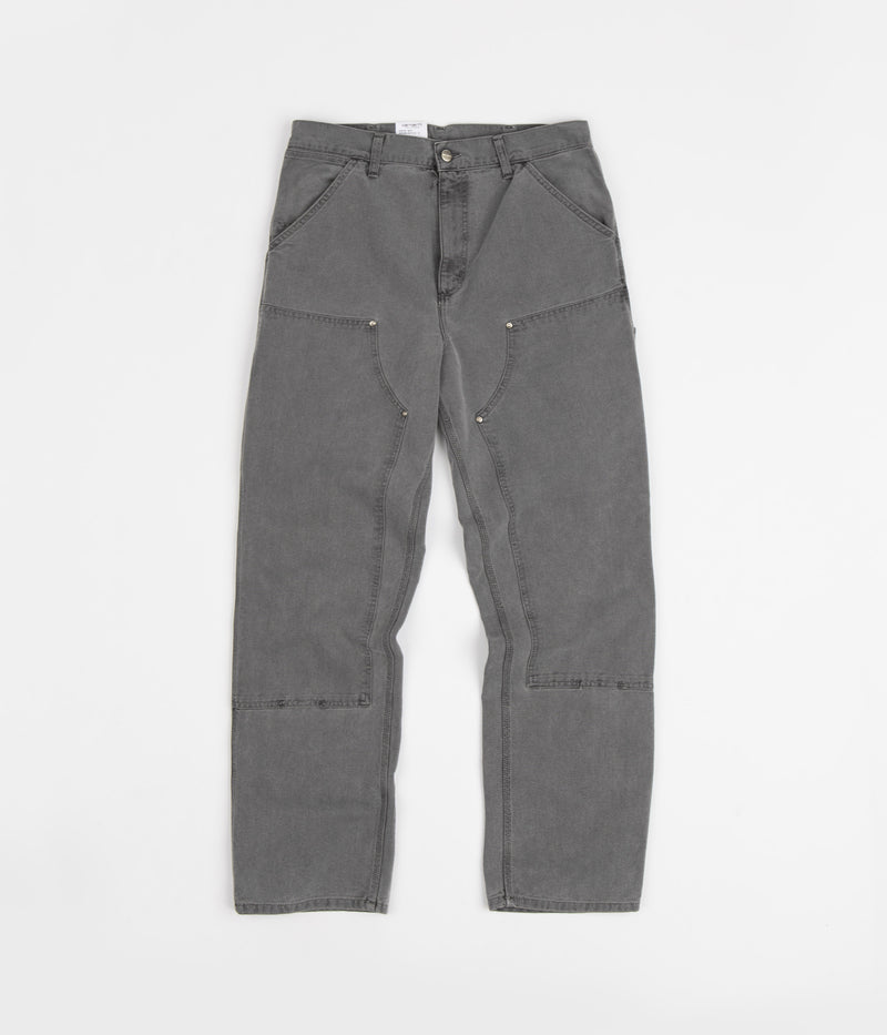 Carhartt Double Knee Pants in Faded Black
