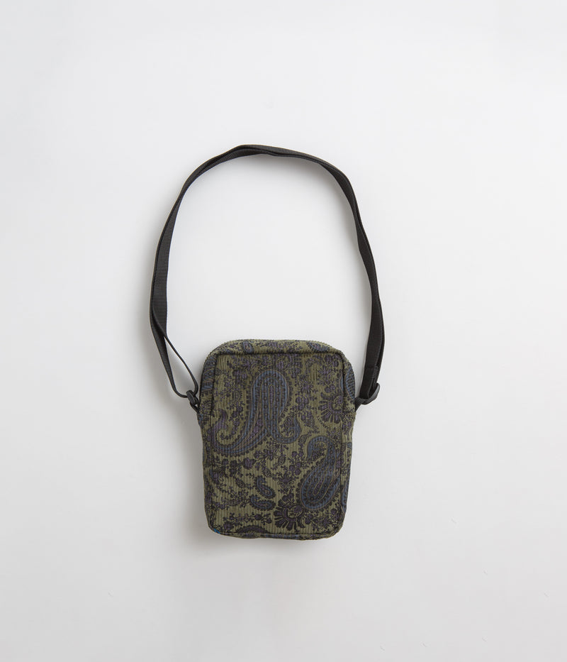 Carhartt Flint Shoulder Pouch in Paisley Print and Plant