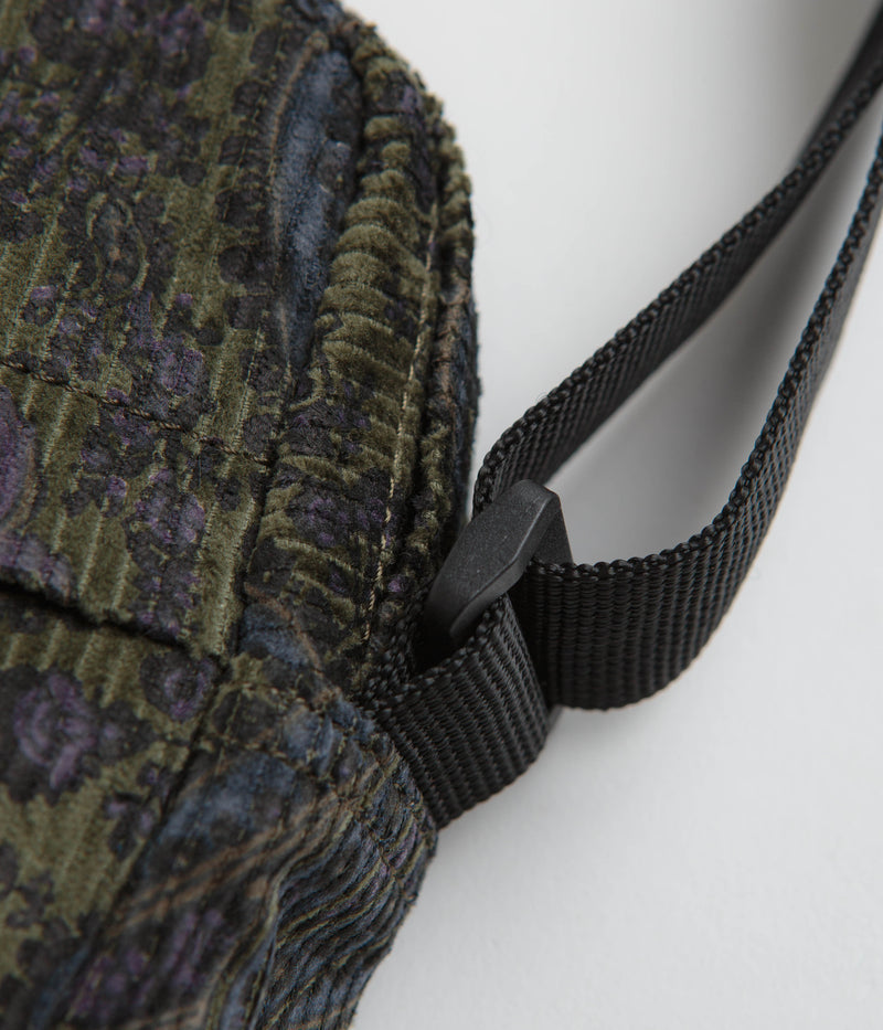 Carhartt Flint Shoulder Pouch in Paisley Print and Plant