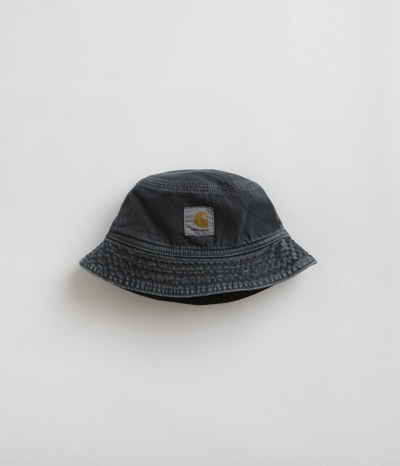 Carhartt Garrison Bucket Hat in Stone Dyed Black