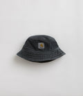 Carhartt Garrison Bucket Hat in Stone Dyed Black