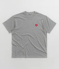 Carhartt Heart Patch T-Shirt in Grey Heather
