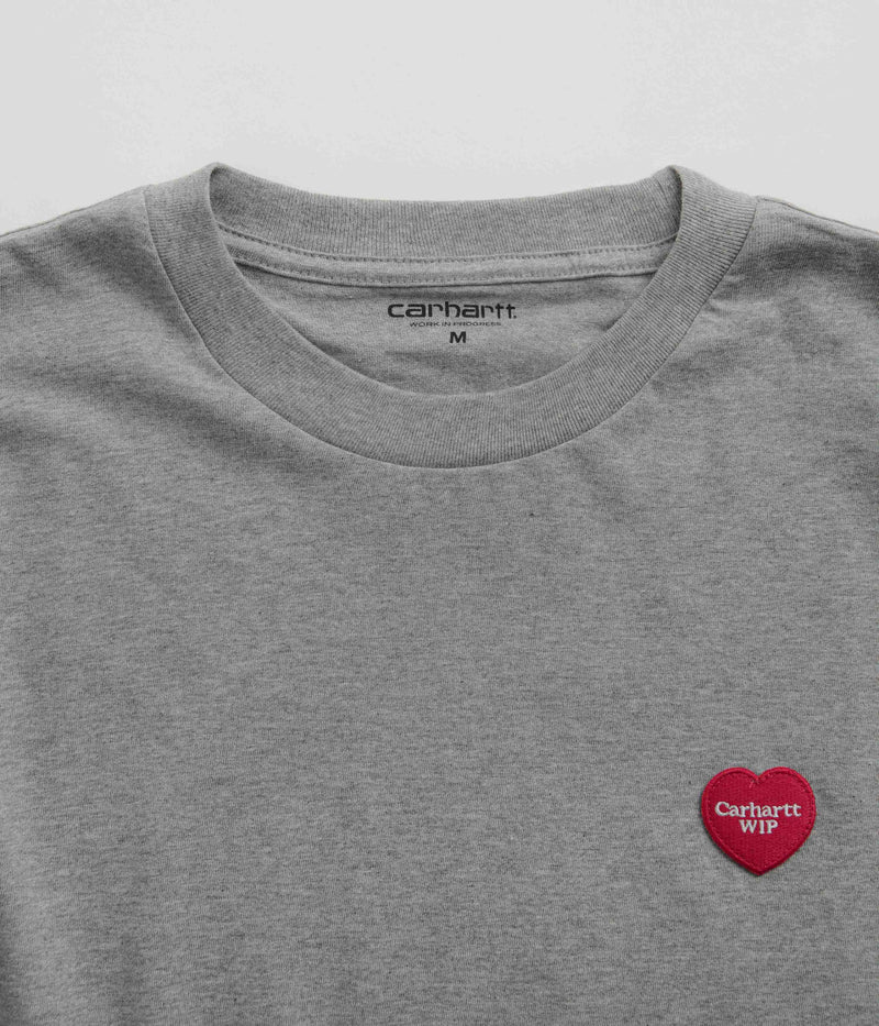 Carhartt Heart Patch T-Shirt in Grey Heather