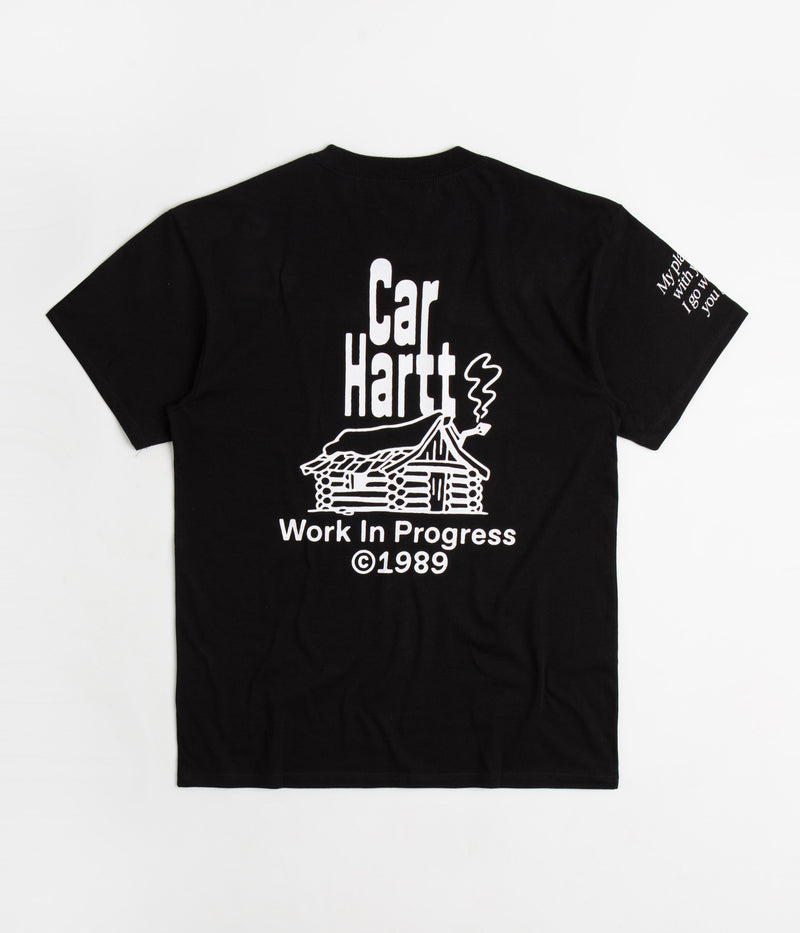 Carhartt Home T-Shirt in Black and White