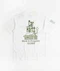 Carhartt Home T-Shirt in White and Dollar Green