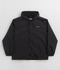 Carhartt Hooded Coach Jacket in Black and White
