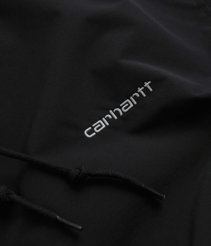 Carhartt Hooded Coach Jacket in Black and White
