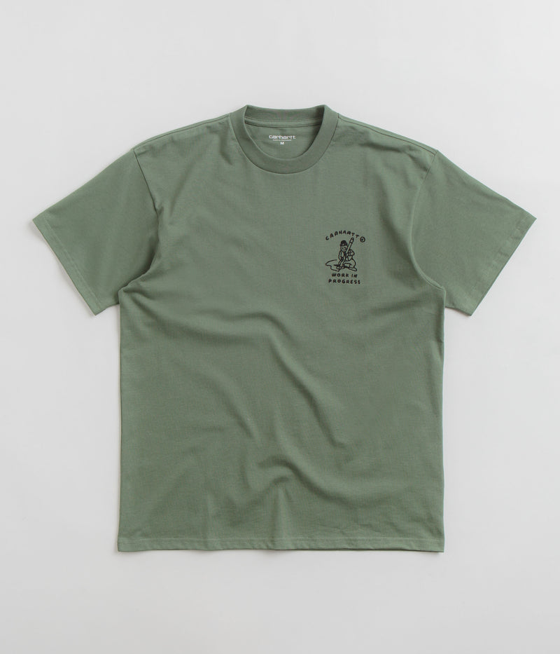 Carhartt Icons T-Shirt in Park and Black