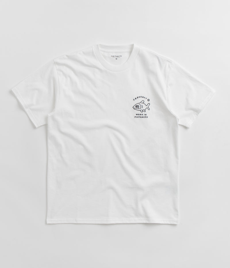 Carhartt Icons T-Shirt in White and Black