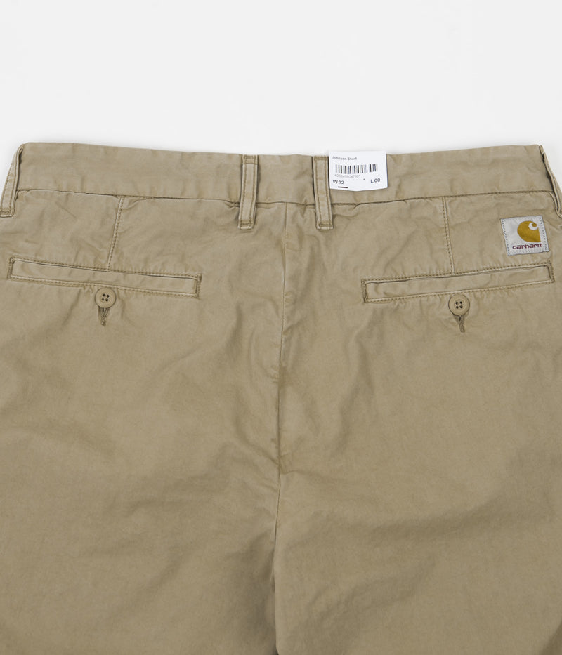 Carhartt Johnson Shorts in Leather