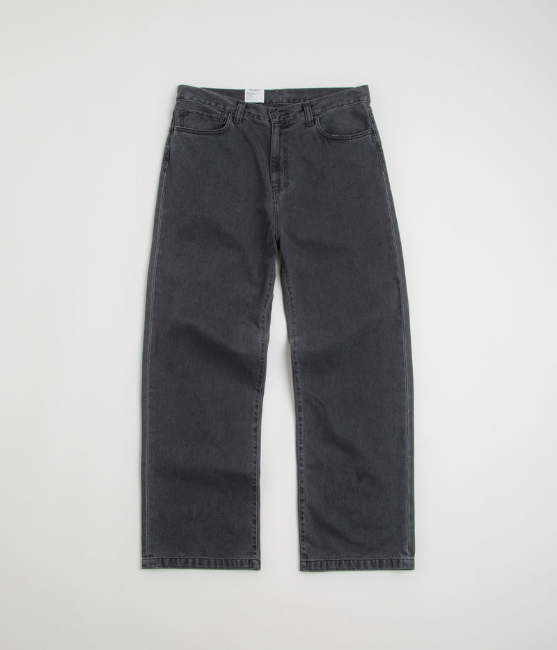 Carhartt Landon Pants in Black Heavy Stone Washed