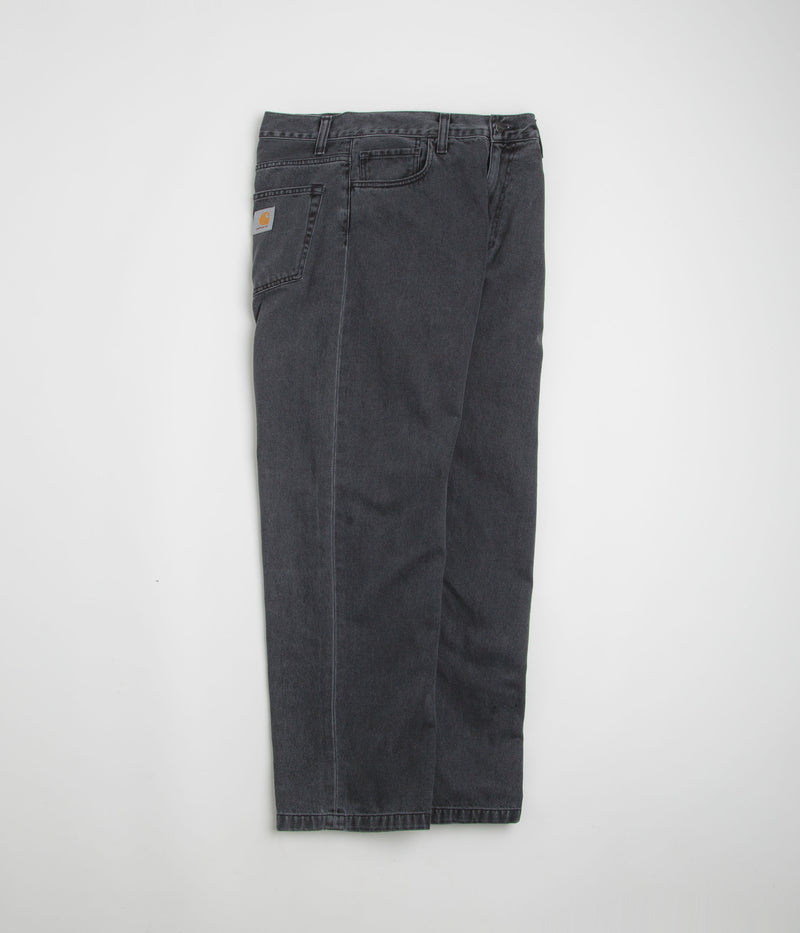 Carhartt Landon Pants in Black Heavy Stone Washed