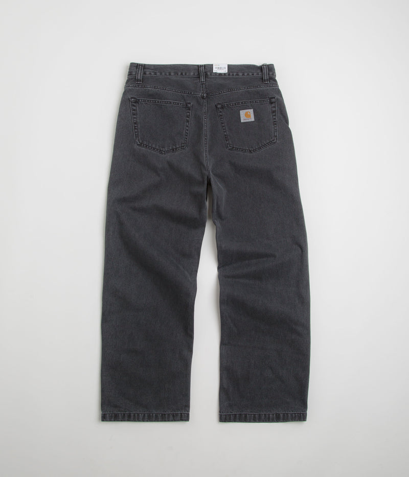 Carhartt Landon Pants in Black Heavy Stone Washed