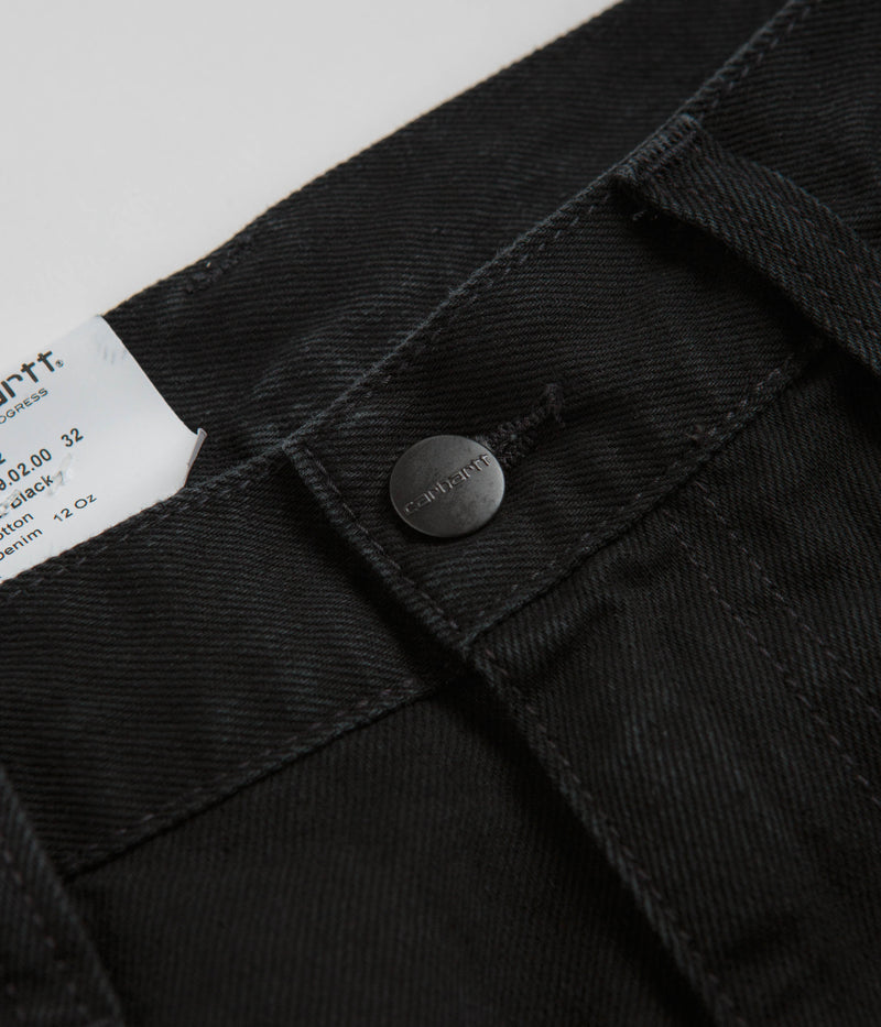 Carhartt Landon Pants in Black Rinsed