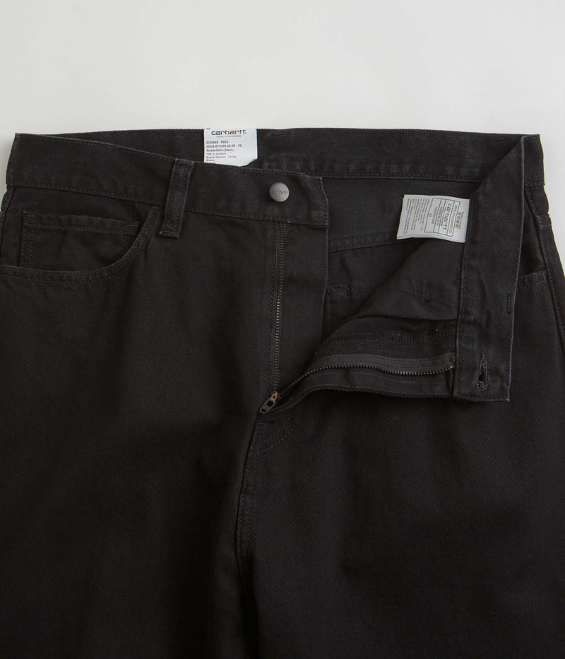 Carhartt Landon Pants in Black Rinsed