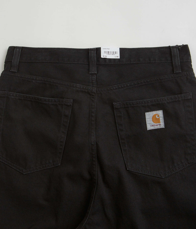 Carhartt Landon Pants in Black Rinsed