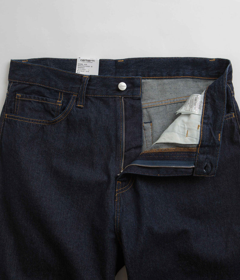 Carhartt Landon Pants in Blue Rinsed