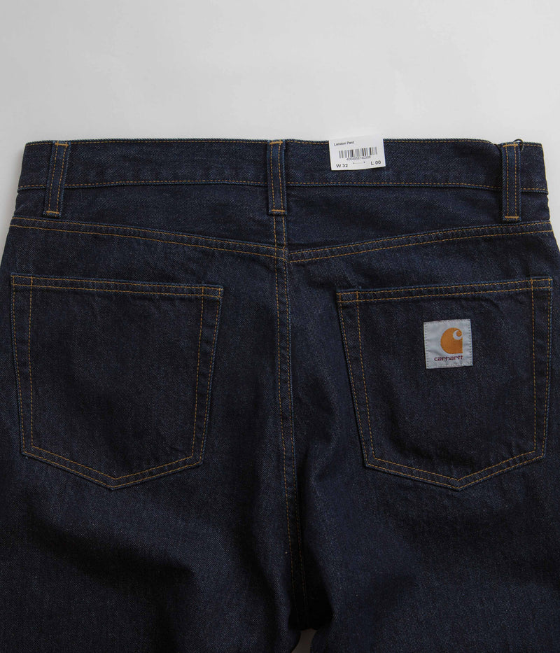 Carhartt Landon Pants in Blue Rinsed