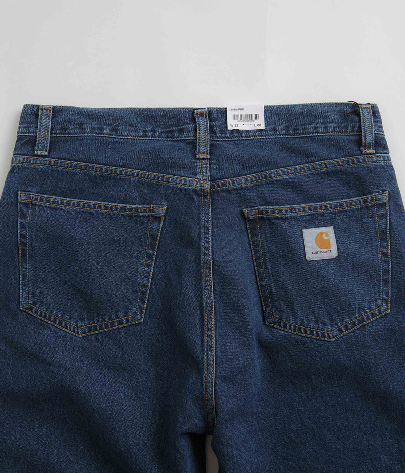 Carhartt Landon Pants in Blue Stone Washed