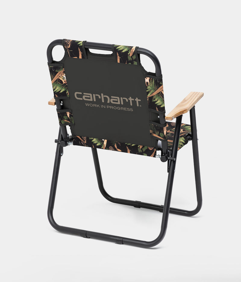 Carhartt Lumen Folding Chair in Lumen Print and Black