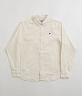 Carhartt Madison Fine Cord Shirt in Wax and Black