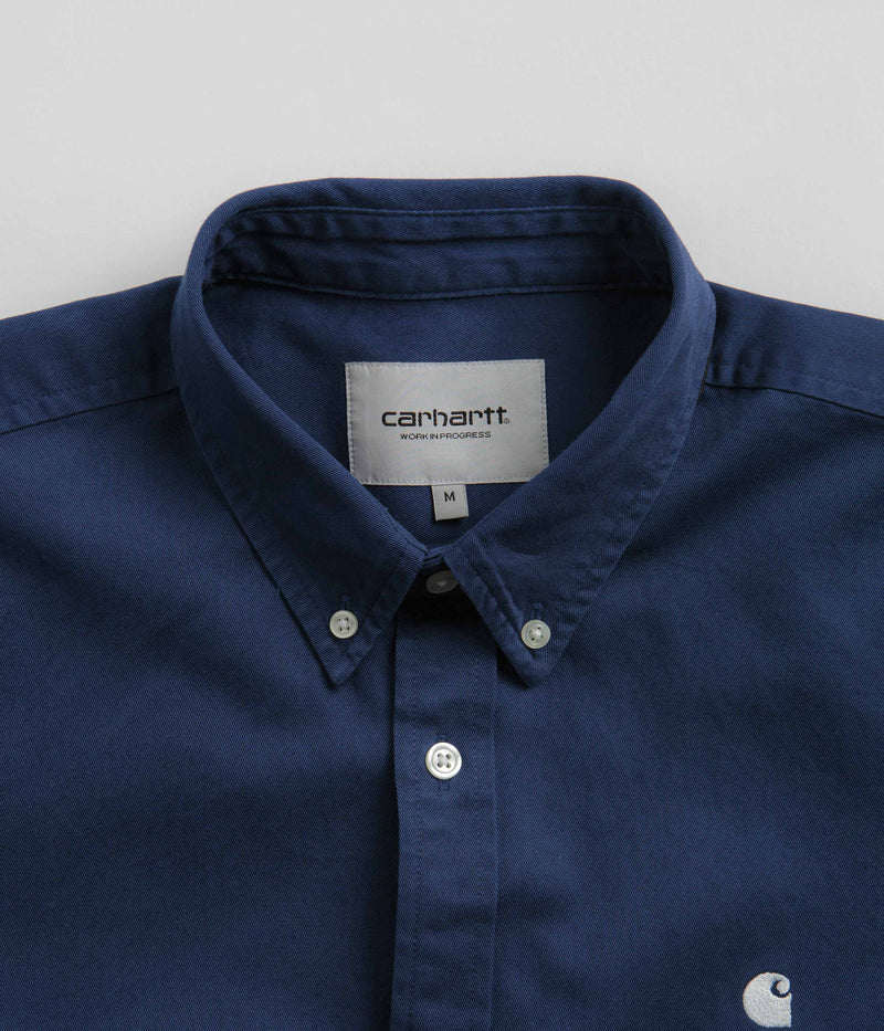 Carhartt Madison Shirt in Elder and White