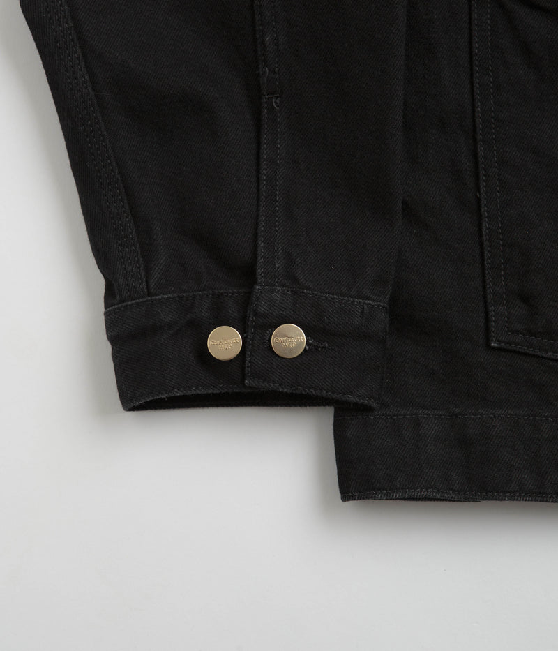 Carhartt Nash Jacket in Black Rinsed