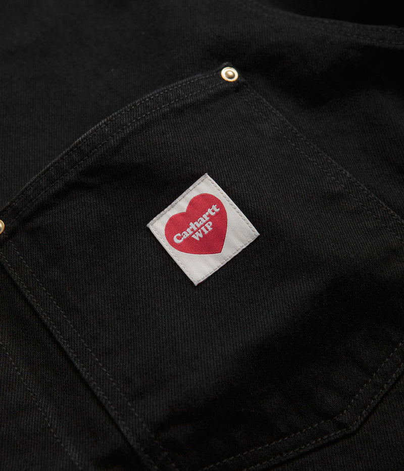 Carhartt Nash Jacket in Black Rinsed