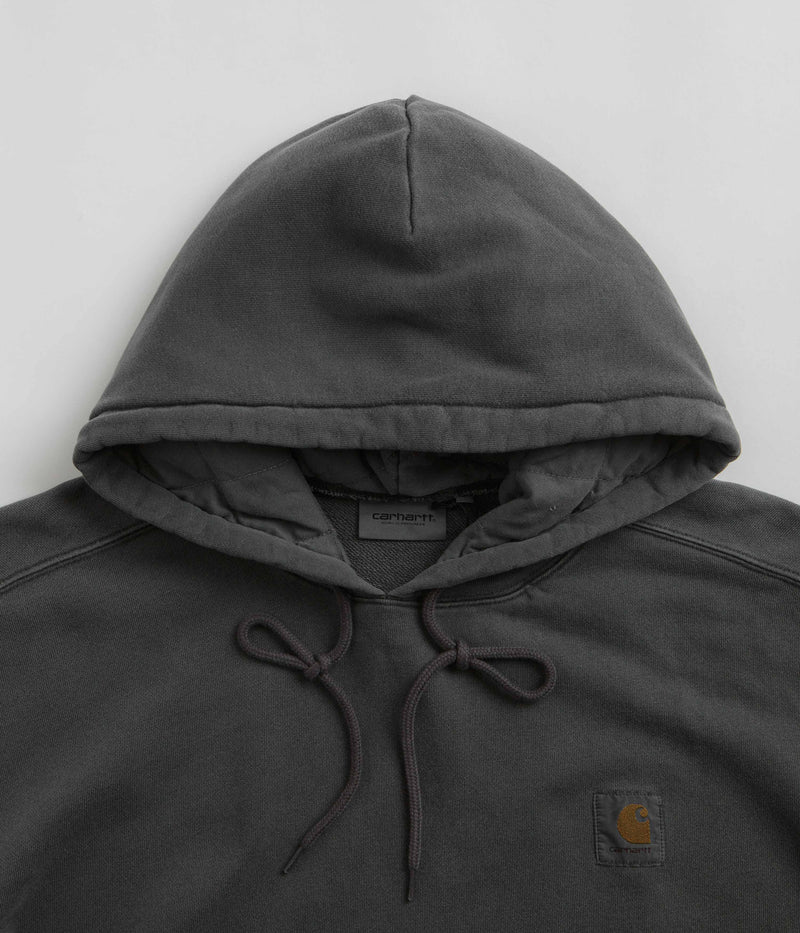 Carhartt Nelson Hoodie in Charcoal