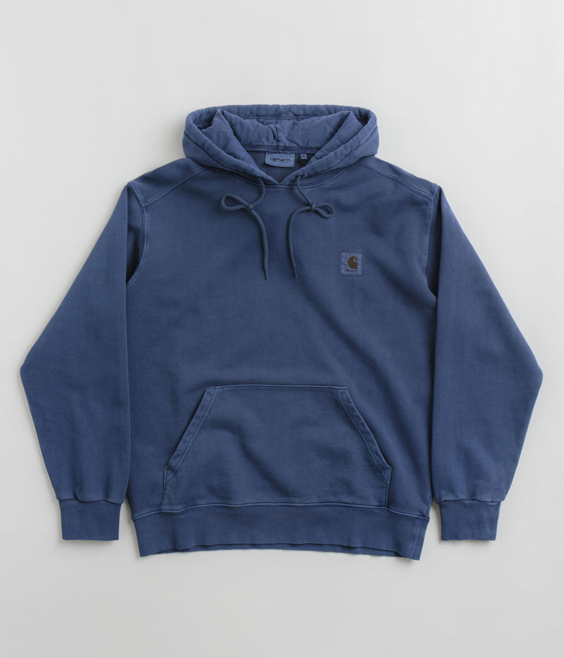 Carhartt Nelson Hoodie in Elder and White