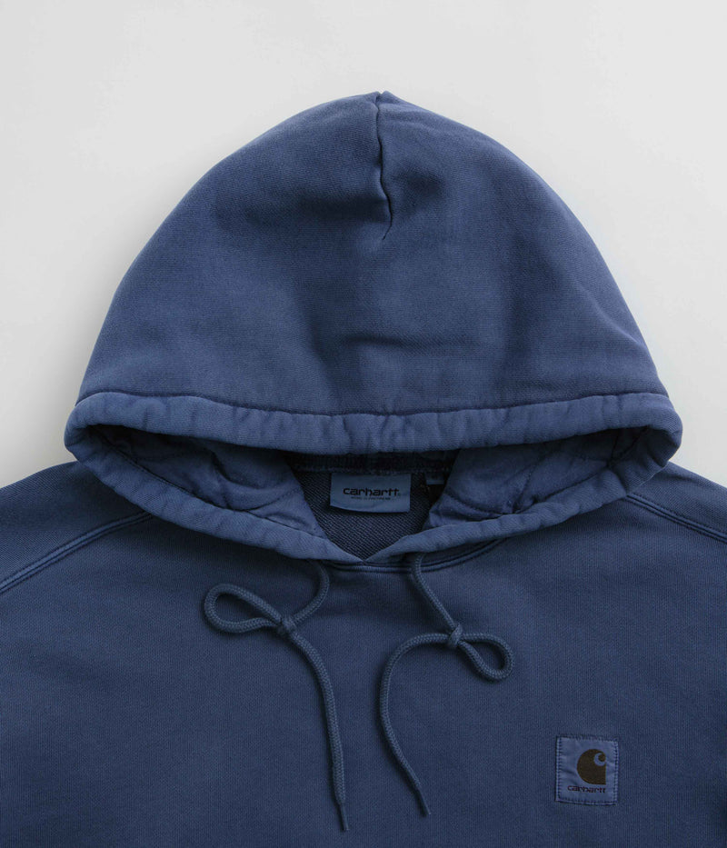 Carhartt Nelson Hoodie in Elder and White